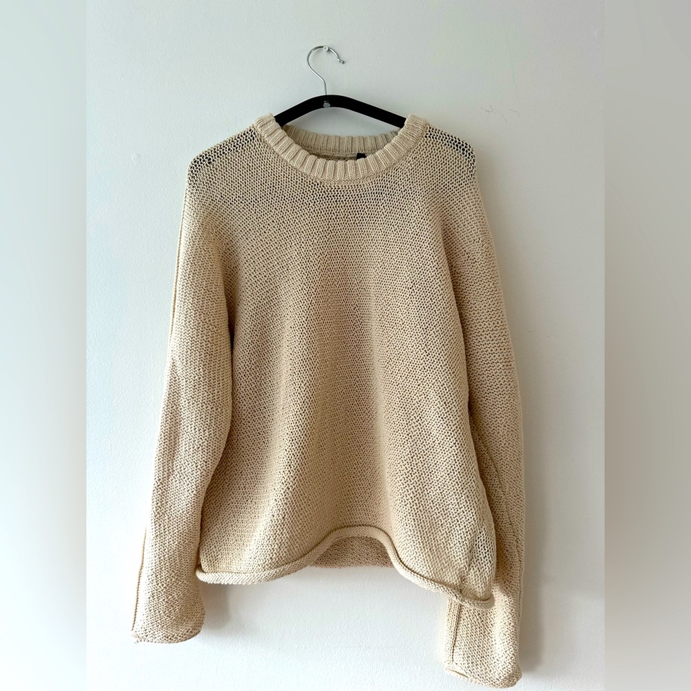 Theory Cotton Sweater, NWT